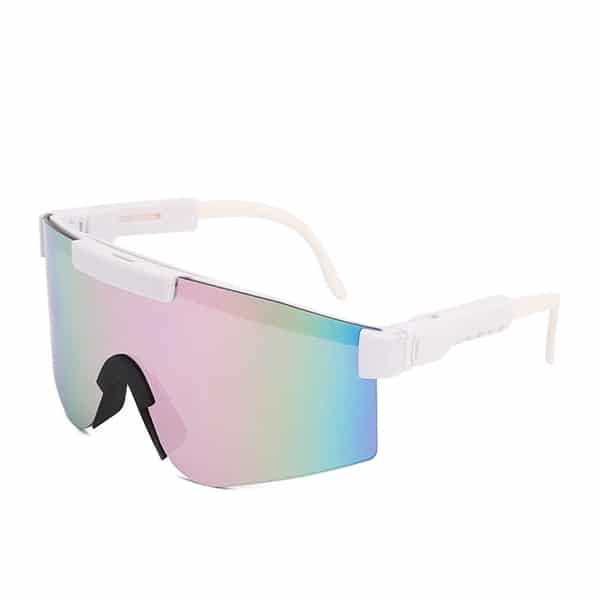 Colored cyclinSunglassesutdoor sports windproof - 图片 3