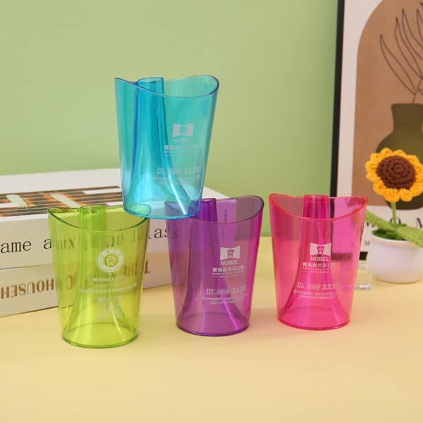 Transparent Hygienic Mouthwash Cup 10OZ - 图片 3