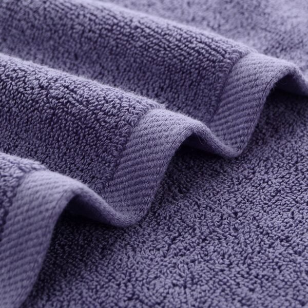 Solid Colour Towel Embroidered Logo - 图片 3