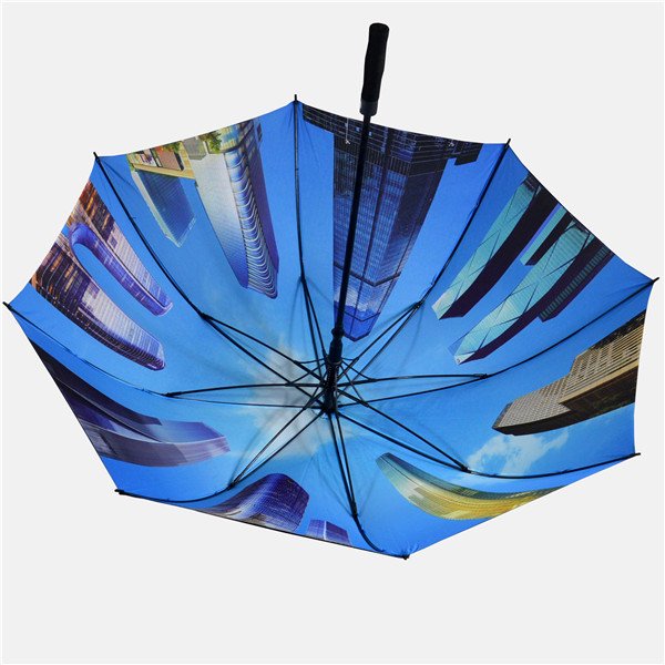Double Layers Straight Automatic Umbrella - Image 3