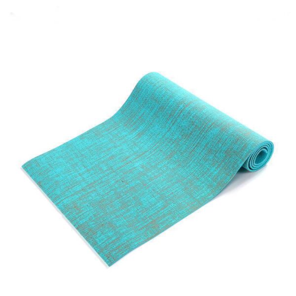 PVC Jute Yoga Mat - 图片 3