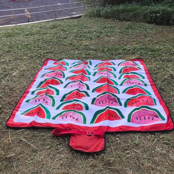 Full Color Imprint Portable Picnic Blanket - 图片 3