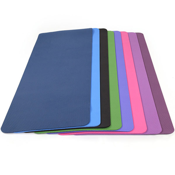 TPE Logo Custom Yoga Mat With Straps - 图片 3