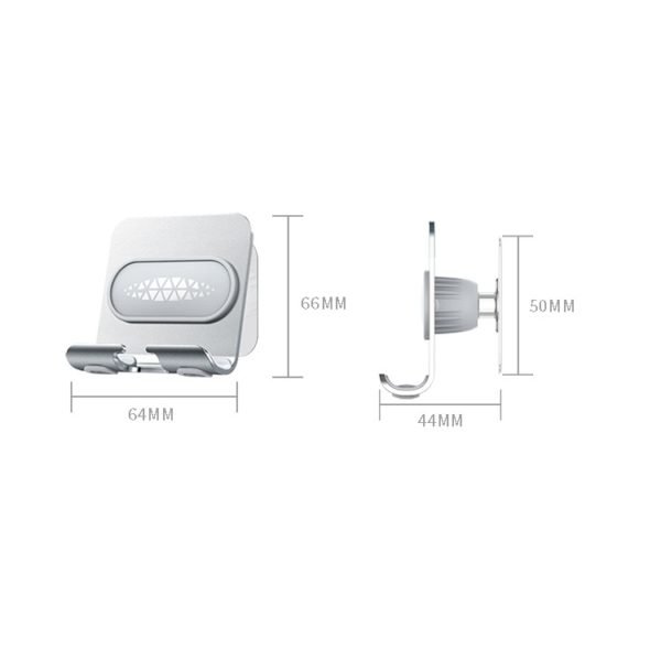 Wall-Mounted Phone Holder with Adhesive Stickers - Image 3