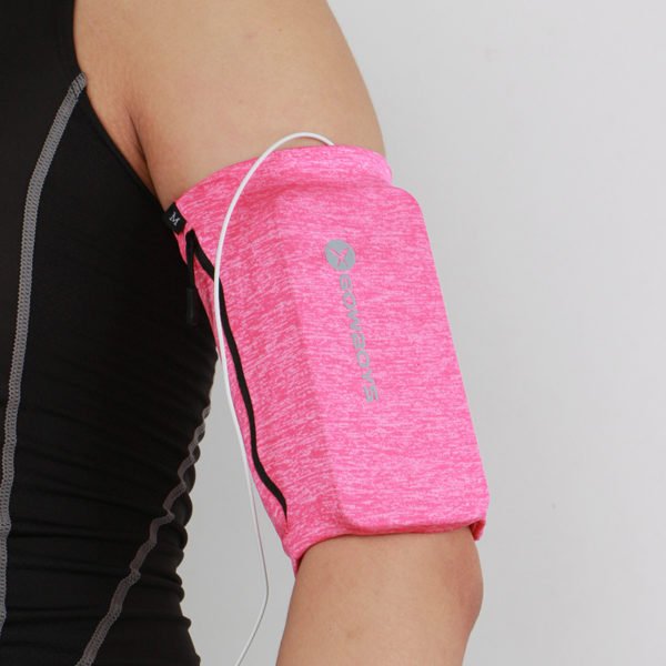 Stretch Ice Silk Phone Armband for Sports - 图片 3