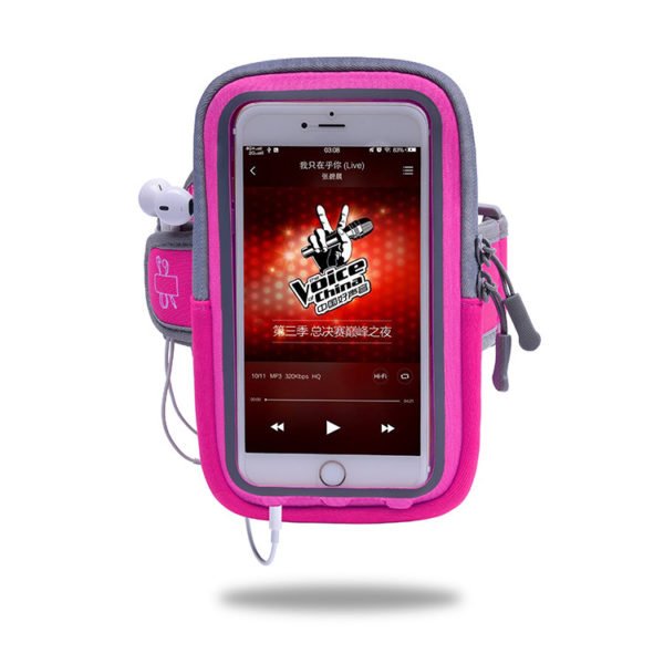 Multi-color touch screen Waterproof Sports Armband Phone Holder - 图片 3