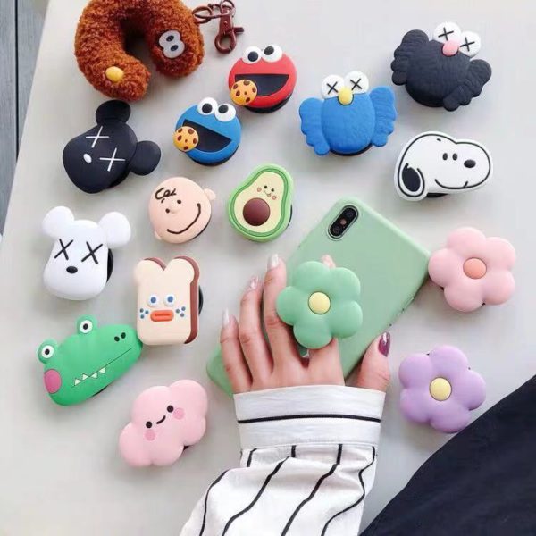 Custom Silicone Collapsible Cell Phone Stand - 图片 3