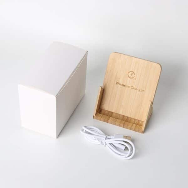 Bamboo 2-in-1 Wireless Charger - 图片 3