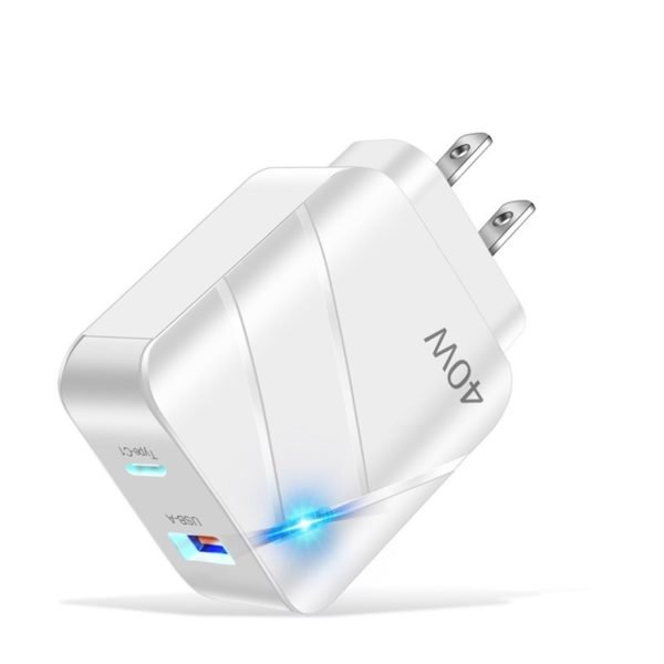 Portable PD40W Dual-port Fast Charger - 图片 3