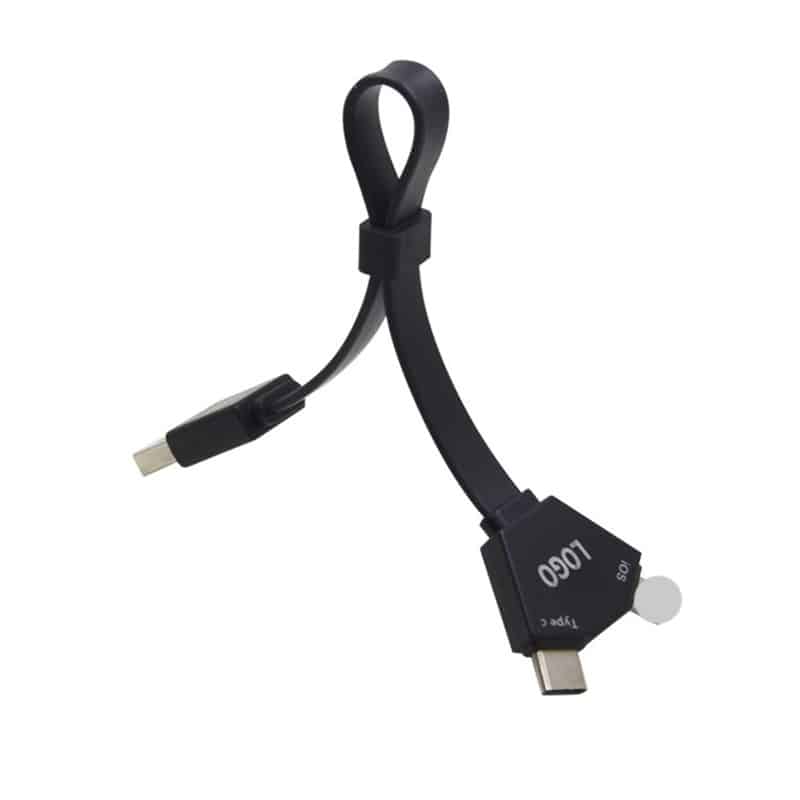 Illuminated 3-in-1 Keychain Charging Cable - 图片 3