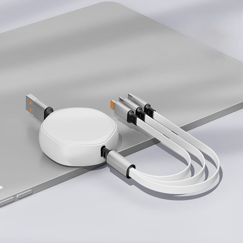 Retractable Cell Phone Charging Cable 3-in-1 - 图片 3