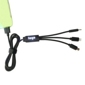 3 in 1 Fast 66W Charging Cable Custom Logo - 图片 3