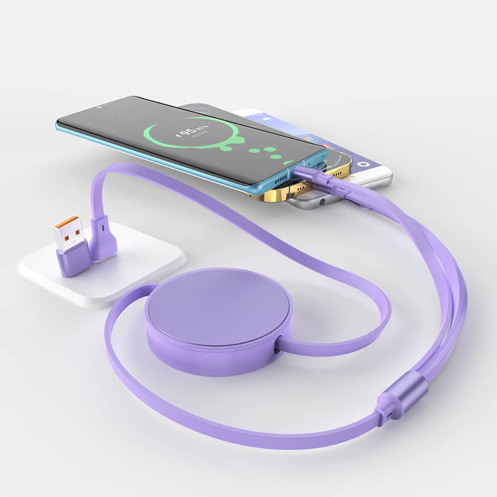 Stretchable 3 in 2 Fast Charging Cable - 图片 3