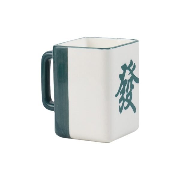 Chinese Characteristic Mahjong Ceramic Mug 13OZ - 图片 3