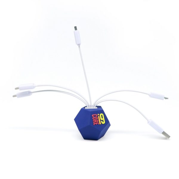 PVC 3-in-1 Charging Cable - 图片 3