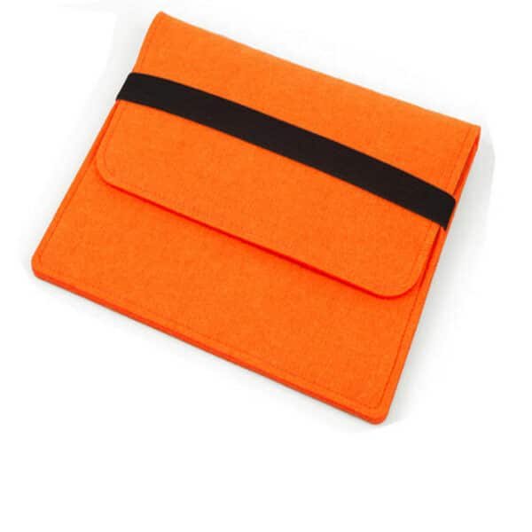 Felt Fabric Strap Large Size Laptop Sleeve - Image 3