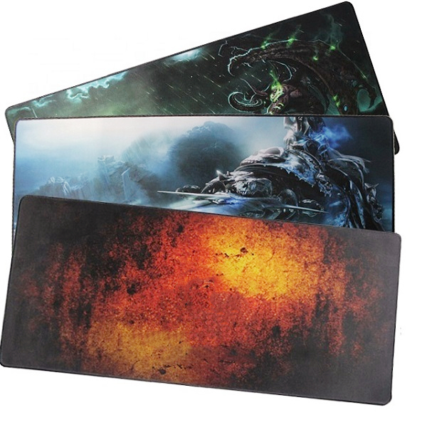 Extended Gaming Anti-Fray Cloth Rubber Based Mouse Pad - 图片 3