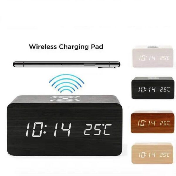 Wireless Charging Alarm Clock - 图片 3