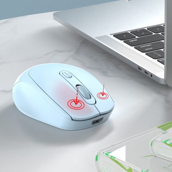 Rechargeable Dual Mode Bluetooth Mouse - Image 3