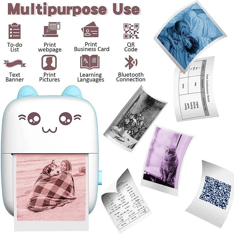 Cute Inkless Sticker Printer - Image 3