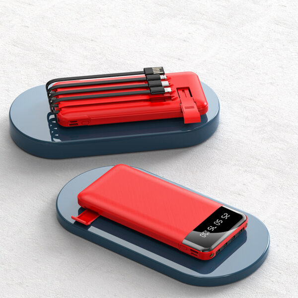 Wholesale 6000mAh Cable Charging Power Bank with Display - 图片 3