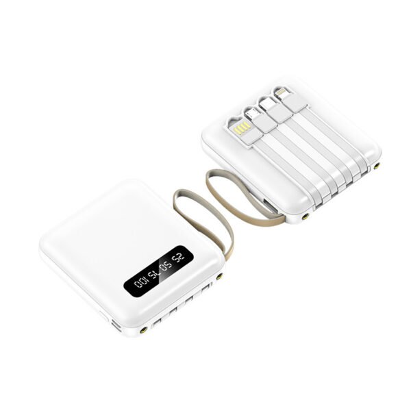 Digital Display Lanyard 5000mAh Portable Power Bank - 图片 3