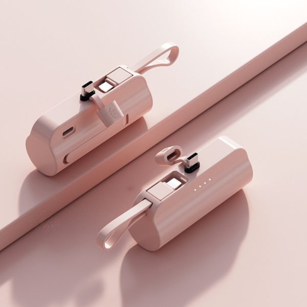 Micro Portable Pocket Capsule Power Bank 5,000mAh - 图片 3