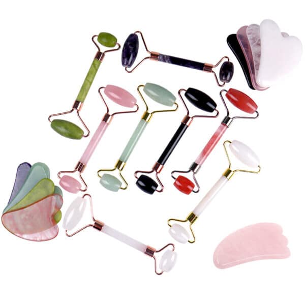Jade Ice Roller Massage Set - 图片 3