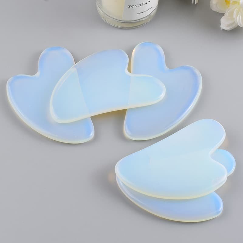 New Heart-shaped Opal Gua Sha Massager - 图片 3