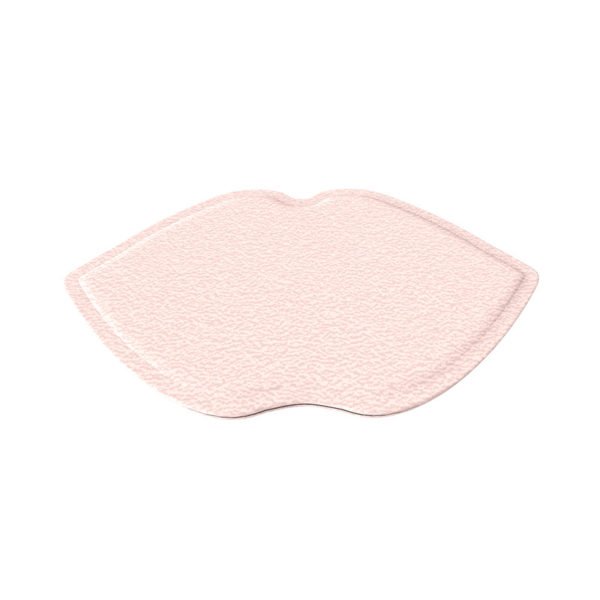 Lip Shape Mini Mirror With PU Leather Cover - 图片 3