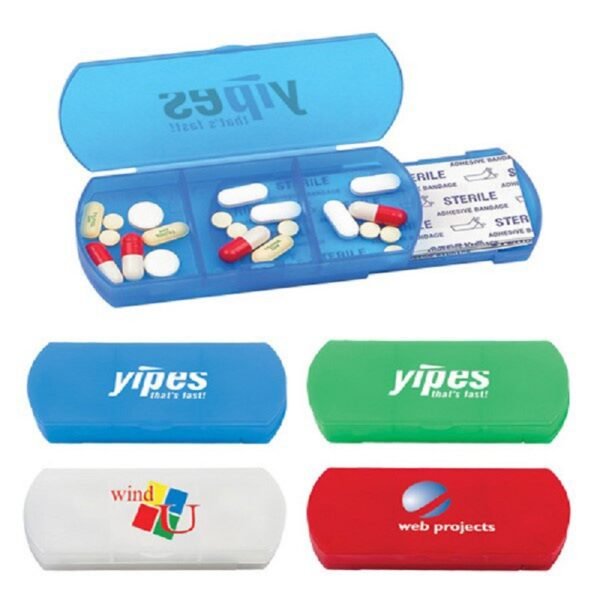 Bandage Aid Storage Pill Box - Image 3