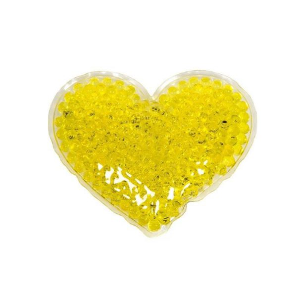 Multicolor Heart Shaped Gel Beads Hot/Cold Packs 3.9 * 4.5 inches - 图片 3