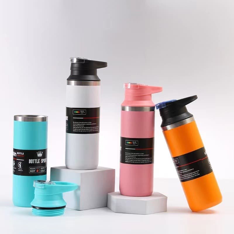 Stainless Steel Hand-held Thermos Bottle - 图片 3