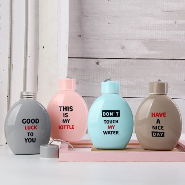 Promotional Double Layer Plastic Glass Bottle 13OZ - 图片 3