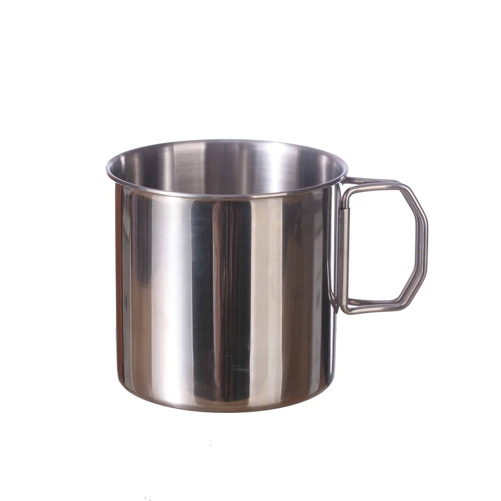 Stainless Steel Folding Handle Camping Cup - 图片 3