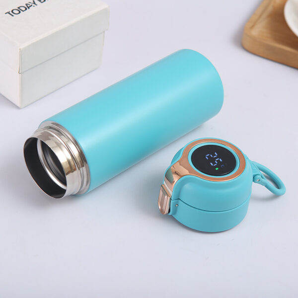 Stainless Steel 15oz Double Vacuum Bouncing Bottle - 图片 3