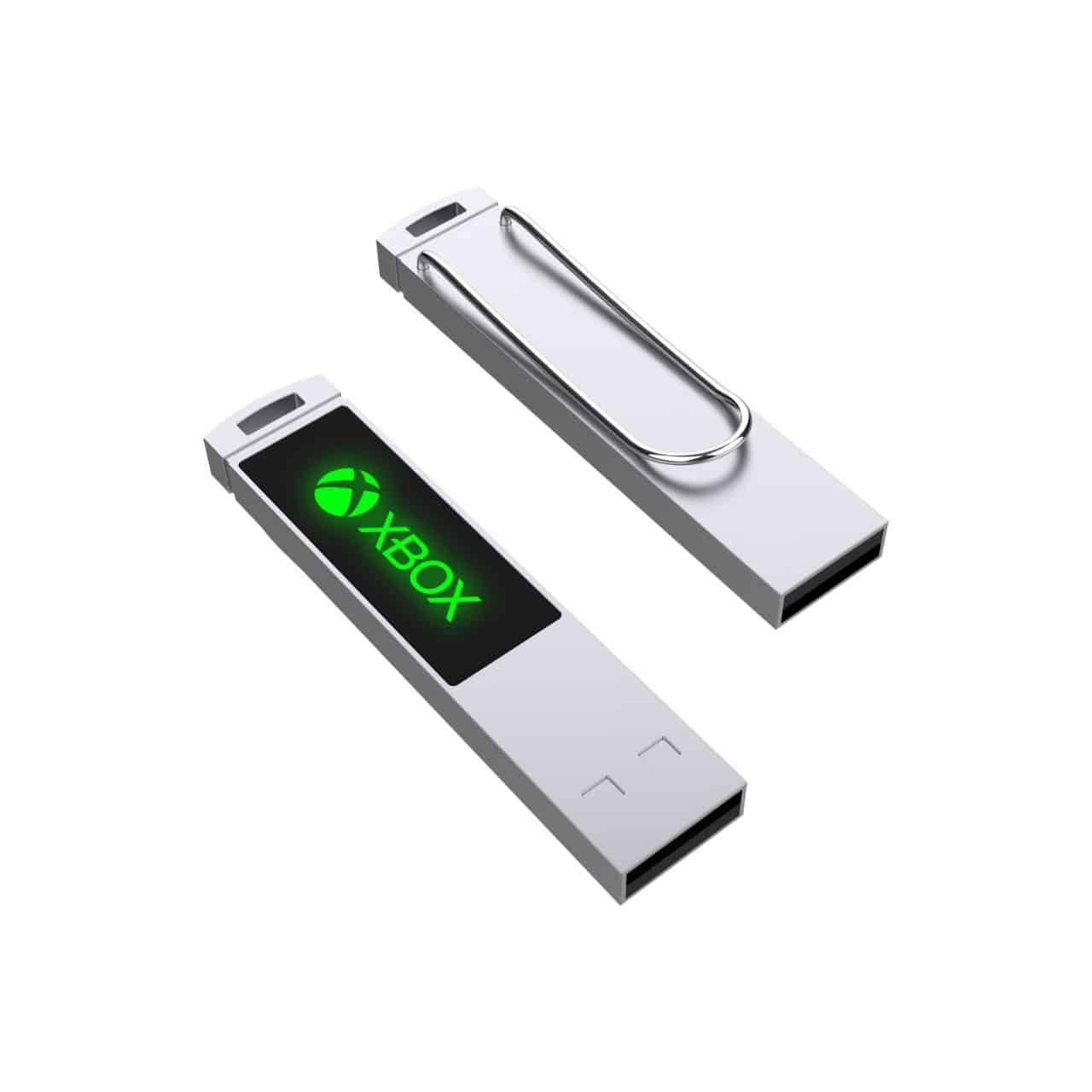 LED Glowing Book Clip USB Flash Drive - Image 3