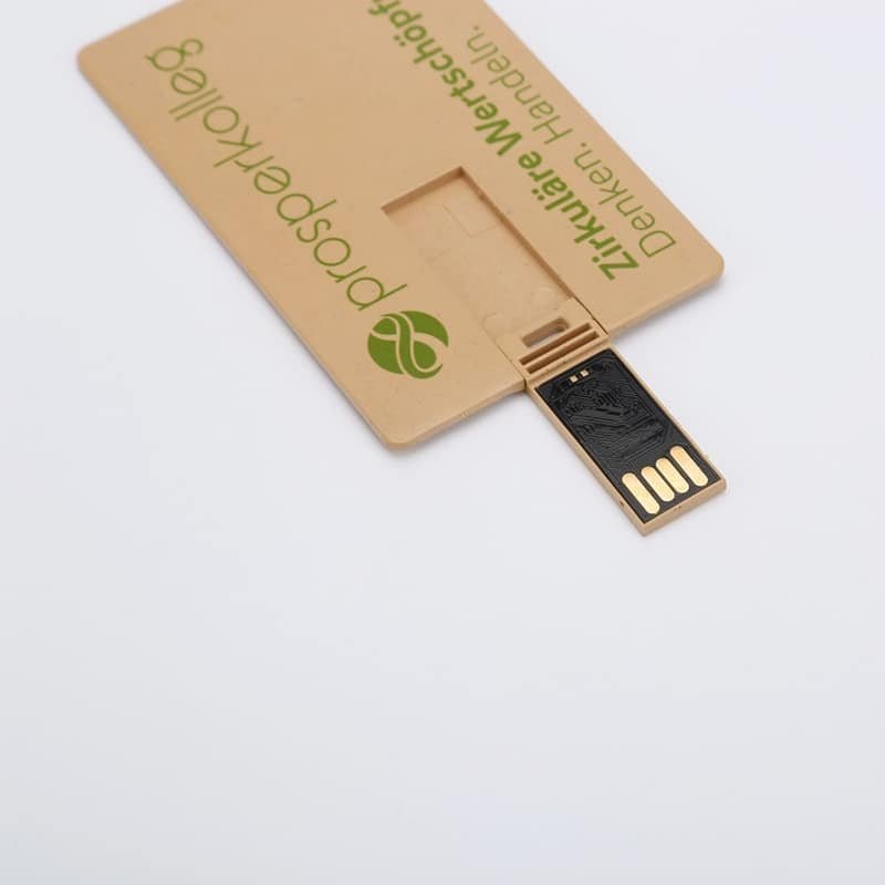 Biodegradable Card USB Flash Drive - 图片 3