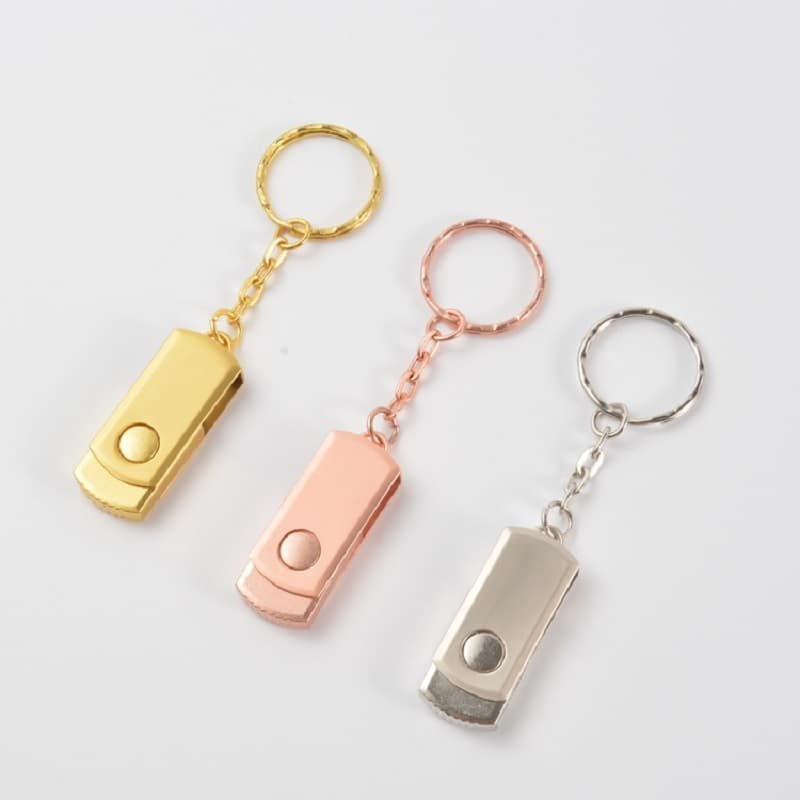 Swivel Metal USB Flash Drive - 图片 3