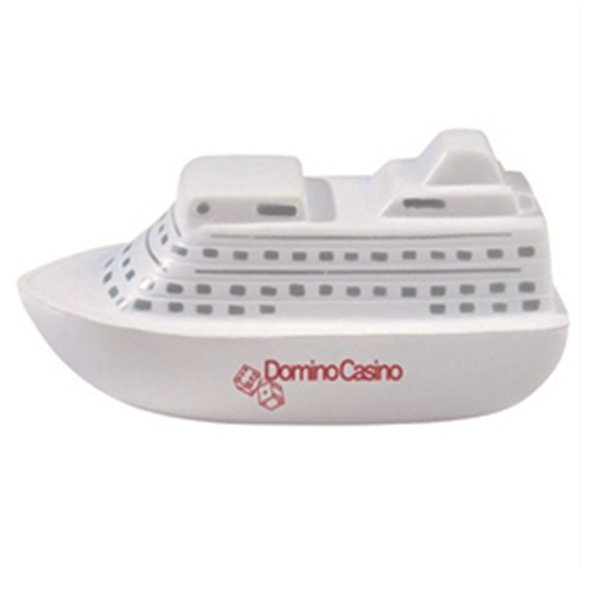Cruise Ship Stress Ball with Imprint - 图片 3