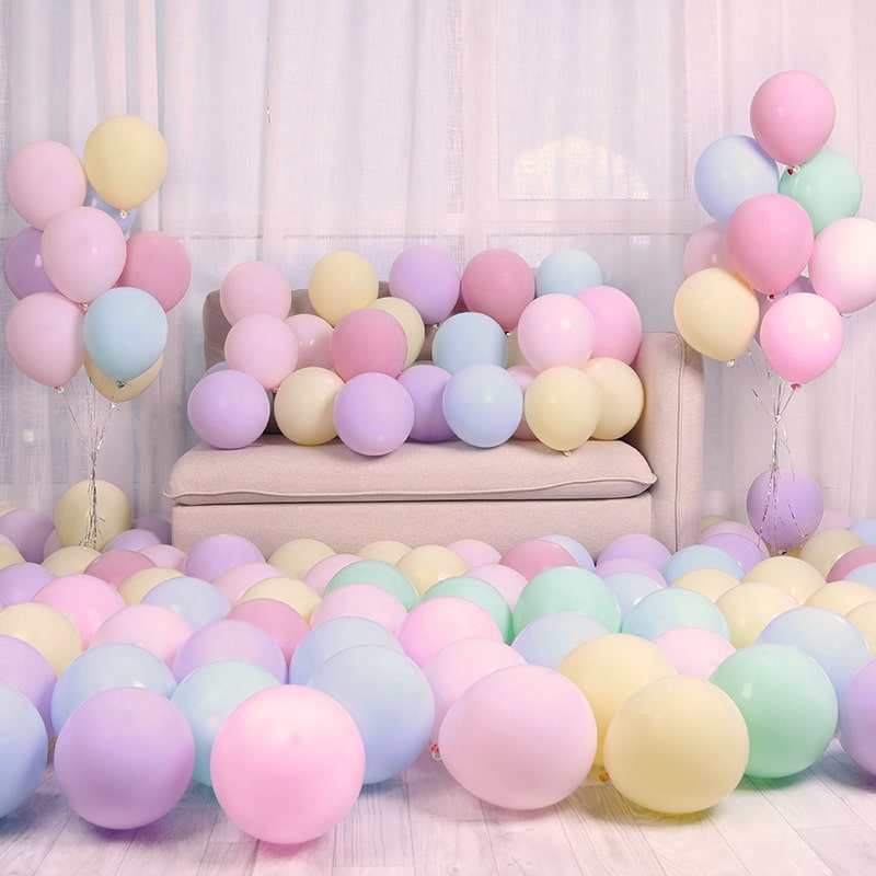 Macaron Pastel Balloons - 图片 3