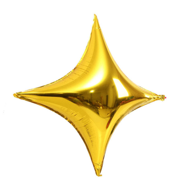 Multi-Color Star Shaped Aluminum Foil Balloon - 图片 3