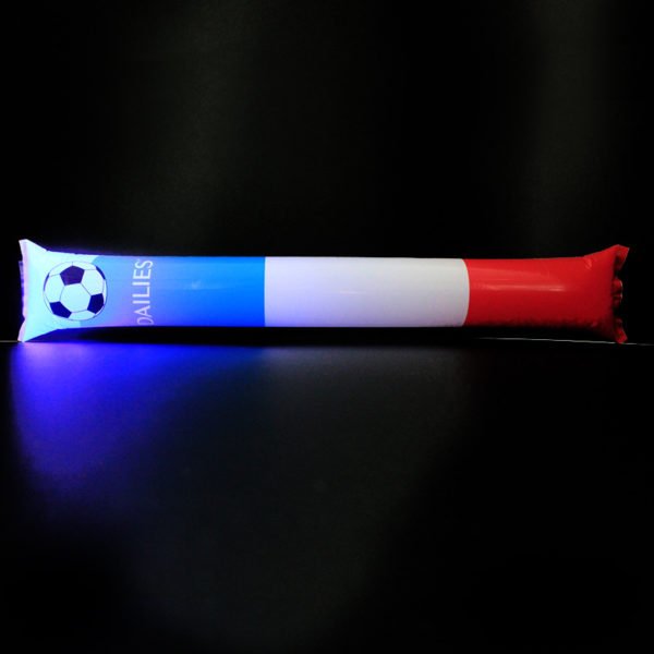 LED Light Up Inflatable Thunder Sticks Cheer Up Tool - Image 3