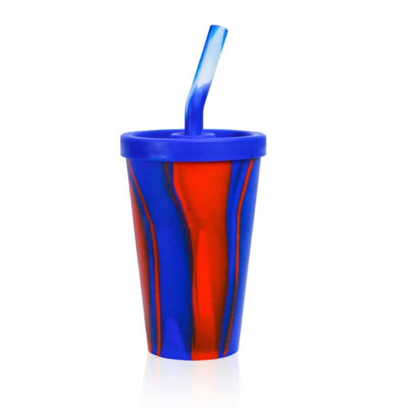 Creative Portable Large Capacity Silicone Straw Cup 17oz - 图片 3