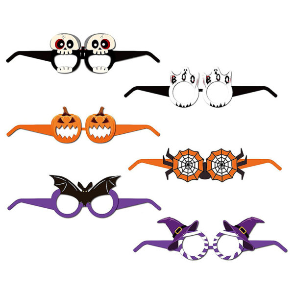 Halloween Designs Paper Glasses - 图片 3