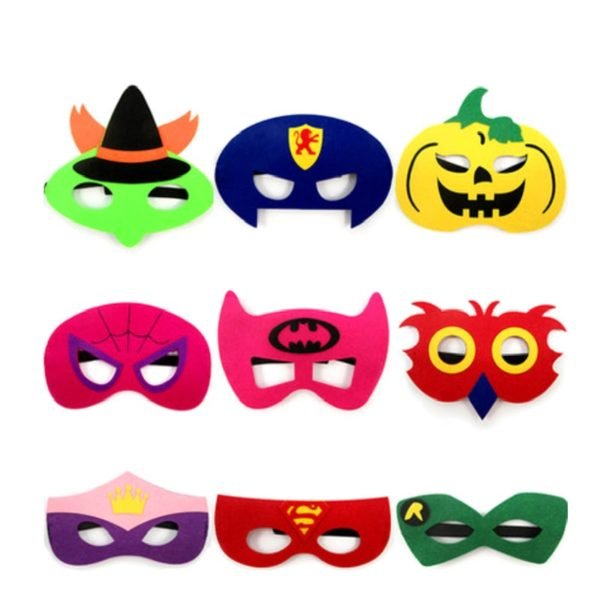 Felt Eye Masks for Children- Makeup Party For Fun - 图片 3