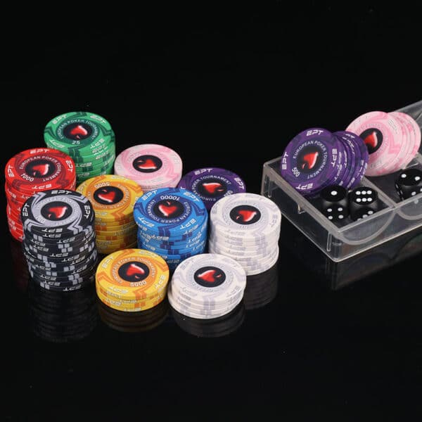 Customized EPT Style Ceramic Poker Chip - 图片 3