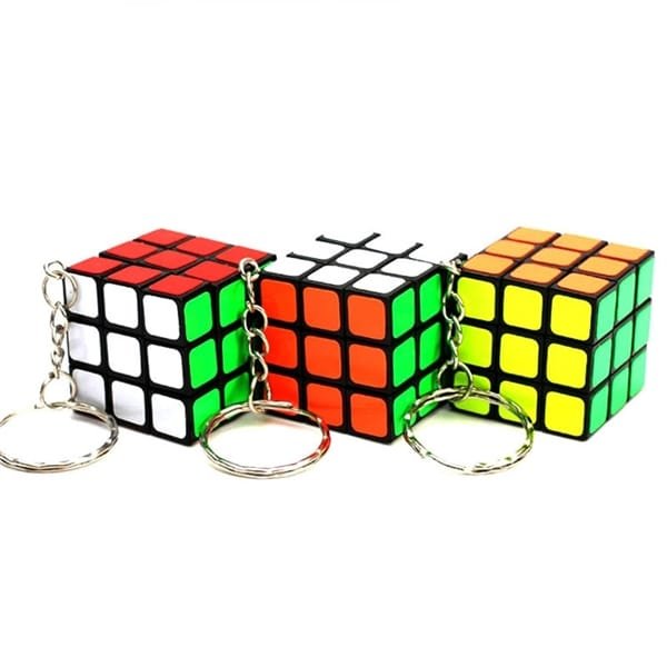 Professional Puzzle Cube With Keychain - Image 3