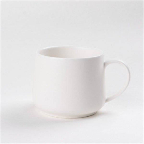 10oz Matte Simple Coffee Mug With Logo - 图片 3