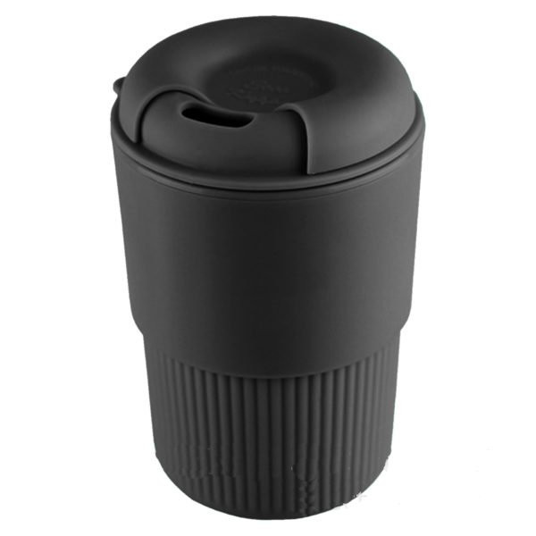 11oz Multi-colored Portable Coffee Cup With Lid - 图片 3